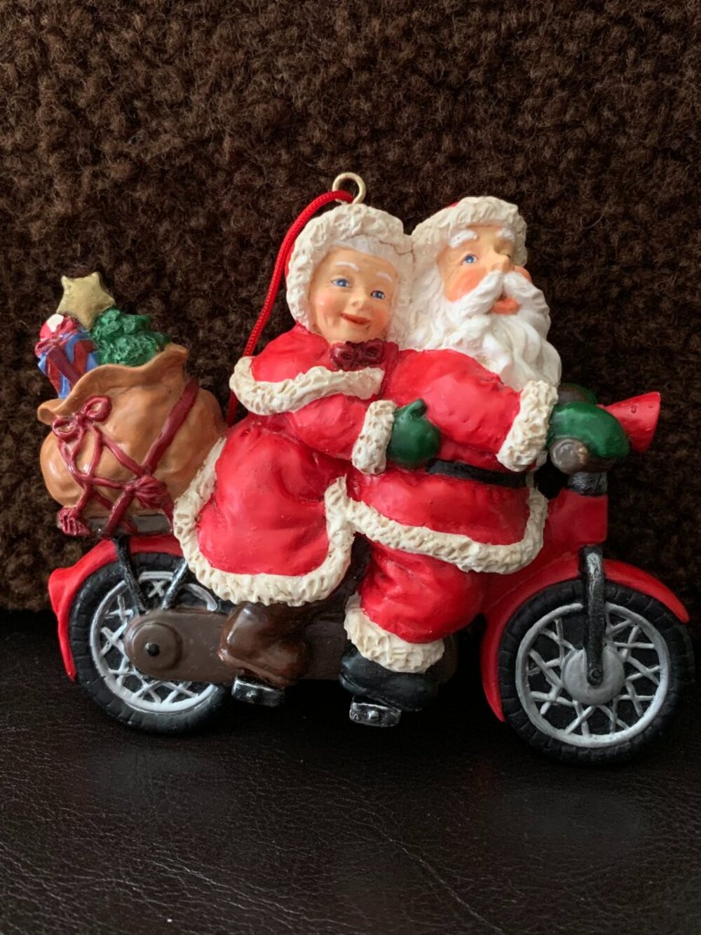 Santa and Mrs. Clause ornament